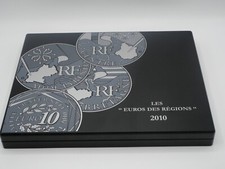 RARE COFFRET 26 PIECES EUROS DES REGIONS MILLESIME 2010 AVEC COFFRET 50.000 EX