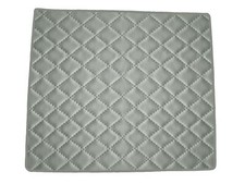 Cuir éco Tapis de coffre GRIS