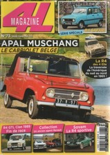 4L MAGAZINE 73 R4 GTL CLAN 1989 R4 SAFARI 1976 APAL MUSHANG 1965 La SOVAM 1968