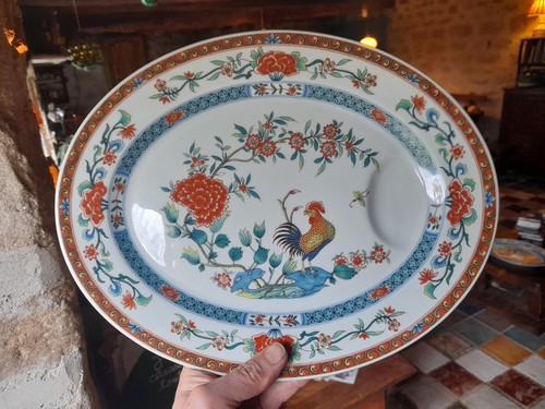 Plat ovale porcelaine - porcelaine, haviland