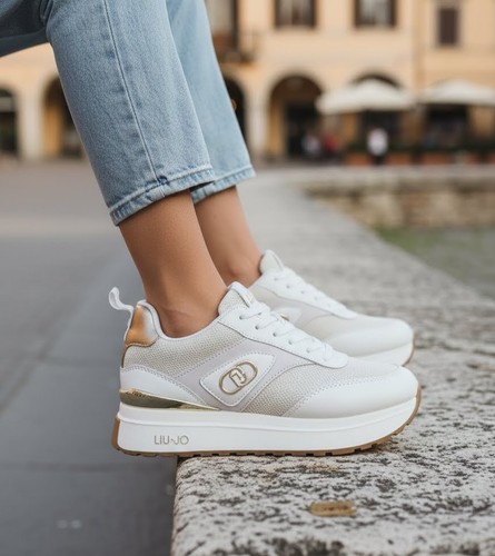 Baskets femme liu blanches - femme, jo