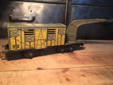 Wagon JEP Échelle 0 Hommes-Chevaux Grue Pivotante