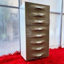 Meuble coiffeuse DF2000 de Raymond Loewy sur roulettes 1965