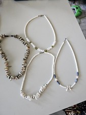 Lot of 3 Puka Shell Beaded