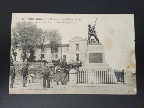 Carte postale ancienne nontron - carte,