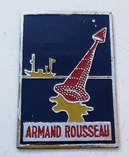 Insigne Marine Indochine 1940 ARMAND ROUSSEAU Dragueur ORIGINAL SANS ATTACHE !