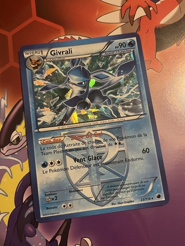 Carte pokemon givrali - carte, holo