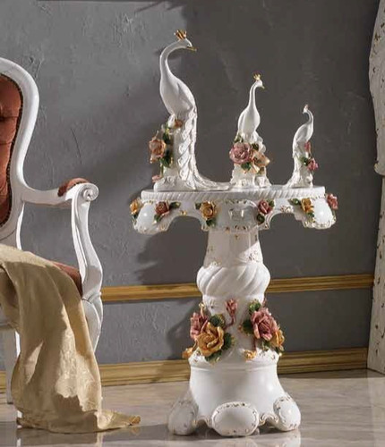 Table basse blanche - table,