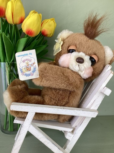 Vintage plush teddy beddy bear - vintage,