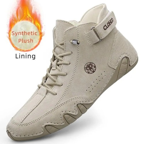 Chaussures montante cuir pu - cuir,