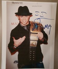 THE MIZ SIGNED 8X10 PHOTO