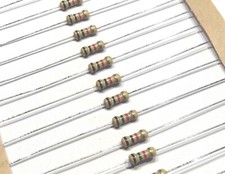 Résistance couche carbone 1/4W 5% 1K5 1.5K 1,5Kohm 1.5 Kohm