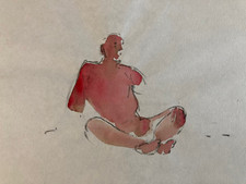 Très Beau Dessin Aquarelle