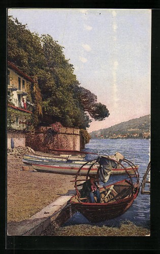 Carte postale artiste isola - carte,