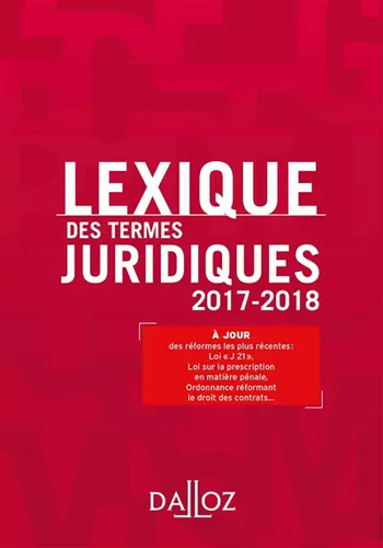 Lexique des termes - , juridiques