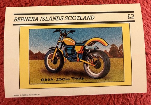 Bernera moto motos feuillet - motos,