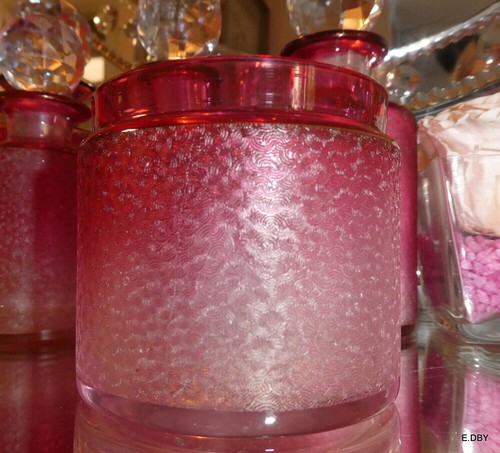 Pot creme ancien cristal - pot, a