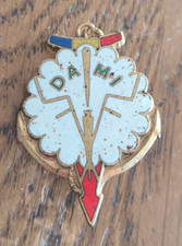 Insigne Détachement Assistance Militaire Interarmes Tchad Drago Matriculé /Y38