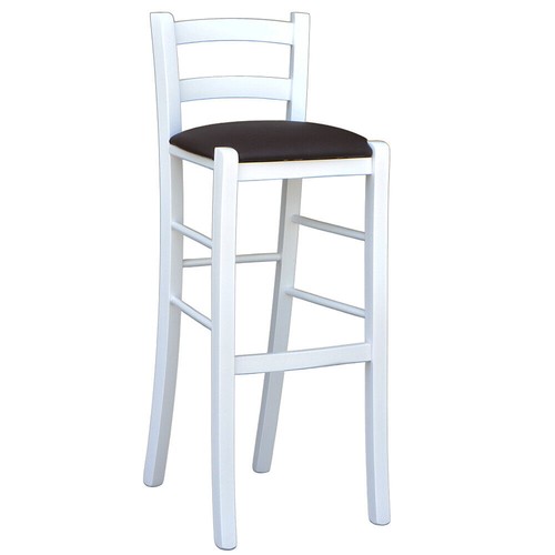 Tabouret bar bois - tabouret, blanc