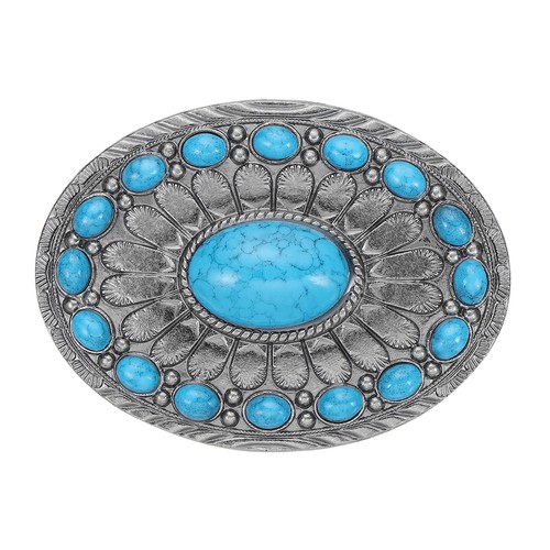 Boucle ceinture western homme