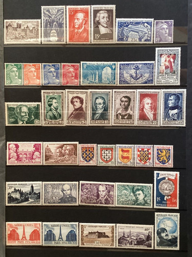 Timbres france neufs année - timbres,
