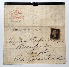 TIMBRE GRANDE-BRETAGNE N°1