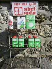 Présentoir de Garage vintage ABEL pour bidon no chemico shell bp