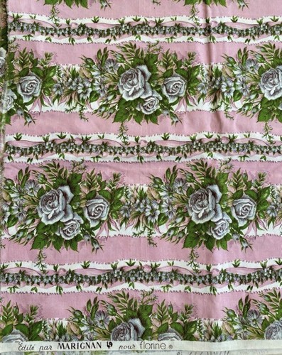 Tissu ancien marignan motif - ancien,