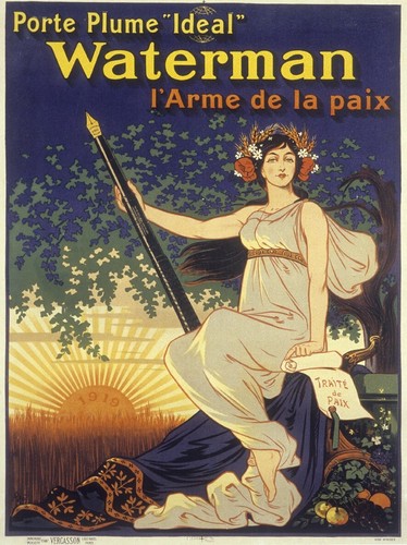 Pub porte plume - plume, waterman