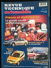 Revue Technique Automobile 1/2001; Pièces et distribution/ Renault Laguna II