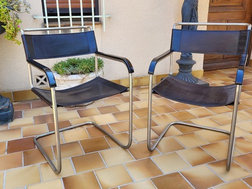 Paire fauteuil vintage - paire, de