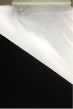  Tenture MARIAGE tissu DOUBLURE Blanc polyester au mètre large 150 cm plafond