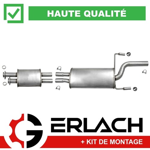 Echappement silencieux pour