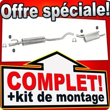 Ligne pot d'échappement pour