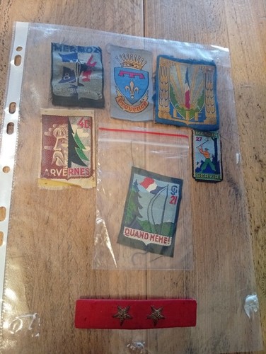 Lot insignes chantiers de - lot,
