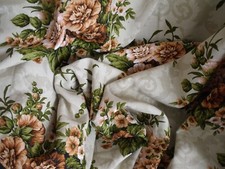 Double rideau vintage en coton