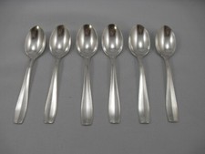 Christofle ATLAS, 6 cuillères à thé/café/dessert 13 cm, Métal argenté