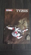 CATALOGUE BROCHURE MOTOS YAMAHA TY 250 S + GAMME ET LISTE DE PRIX 1977