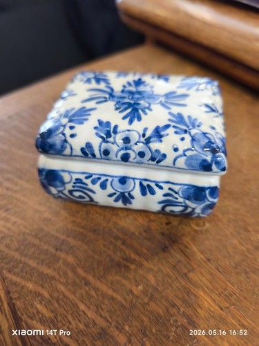 Petite boite faience delft - petite, de