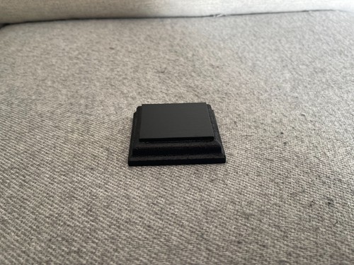 Socle peint noir brillant - socle,