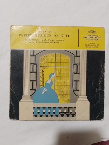 Disque vinyle tours - vinyle, mozart