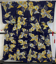 Kimono japonais vintage coton
