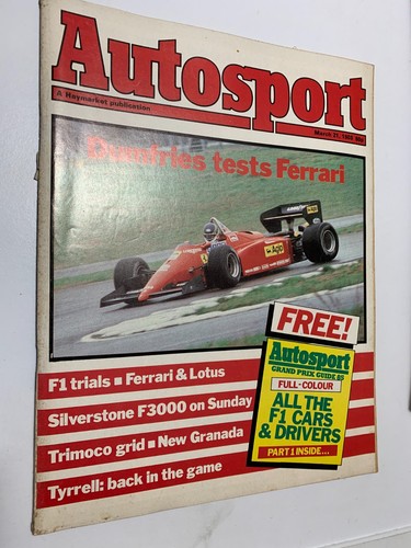 Autosport magazine 1985 - autosport, 21/03/1985