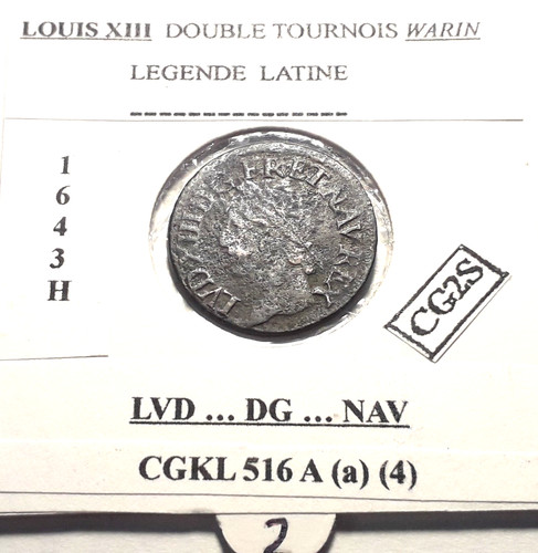 Louis xiii double - -, tournois