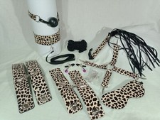 Kit de Bondage Bâillon Fouet
