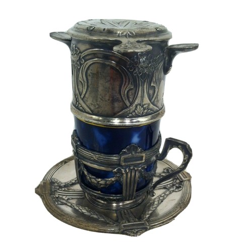 Tasse metal argente - tasse, et
