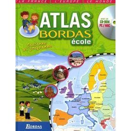 Livre atlas bordas école - École,