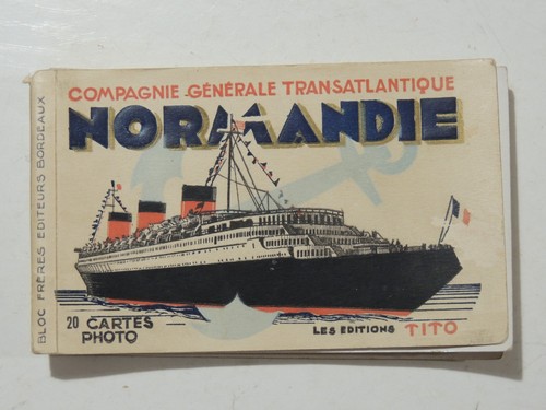Carnet vues paquebot - carnet, 20