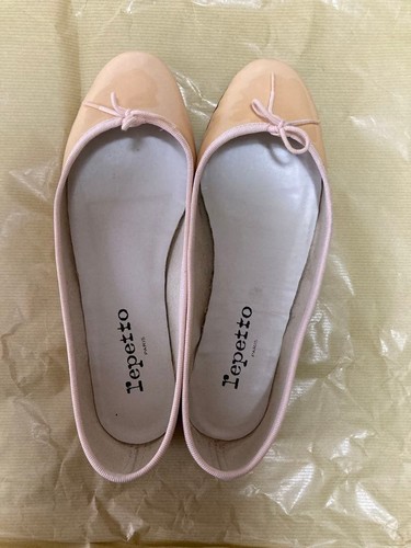 Ballerines cuir verni - cuir,
