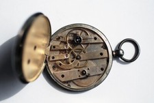 montre à gousset en argent  à restaurer 
